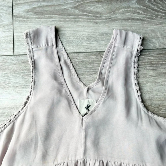 ONE TEASPOON Milky Rise Flared Loose Fit Top Blouse - Picture 5 of 16